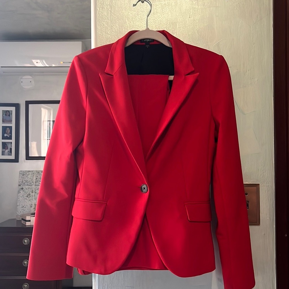 Like new Red Express Pantsuit